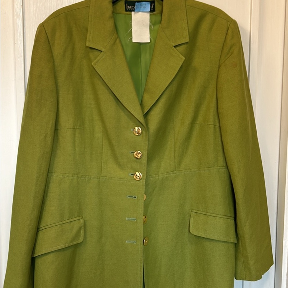 Green Women's Jacket by Harve Benard
